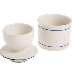 Norpro Glazed Stoneware Butter Keeper